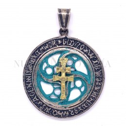 Medalla Cruz Caravaca Plata  4676PL